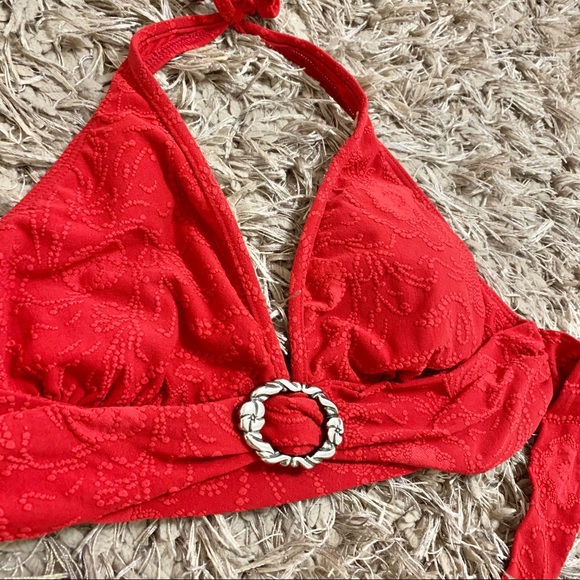 Red Vintage Bather top - Picture 3 of 4